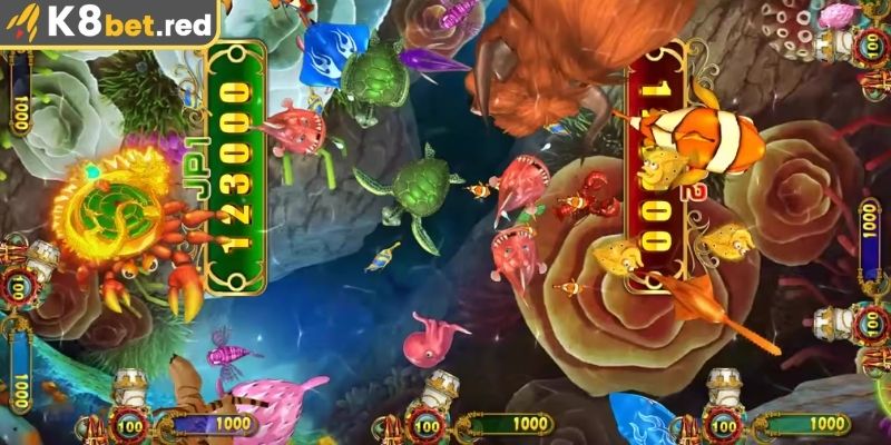 Bắn Cá YGR - Sảnh Game Săn Cá Siêu Hấp Dẫn Tại K8bet 2 Vũ khí siêu đa dạng