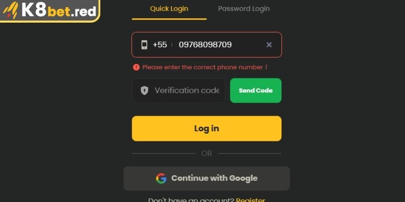 Đăng Nhập K8bet - Hướng Dẫn Chi Tiết, Nhanh Chóng Và An Toàn 2 Truy cập hậu đài K8bet