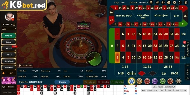 DG Casino – Sảnh Chơi Đẳng Cấp Nổi Bật Hàng Đầu Thị Trường 3 Roulette – Trò chơi quay số kịch tính