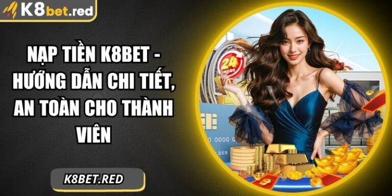 Nạp Tiền K8bet - Hướng Dẫn Chi Tiết, An Toàn Cho Thành Viên 5 nạp tiền K8bet