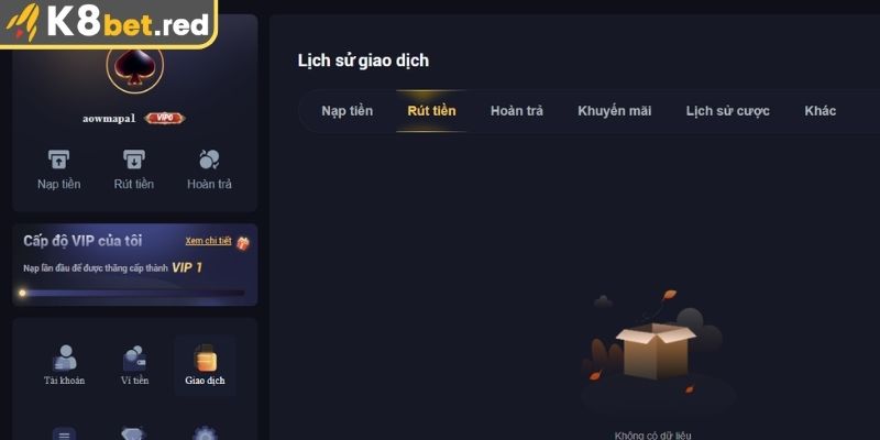 Rút Tiền K8bet - Hướng Dẫn Và Cách Đảm Bảo Giao Dịch An Toàn 3 Bảo trì hoặc lỗi mạng