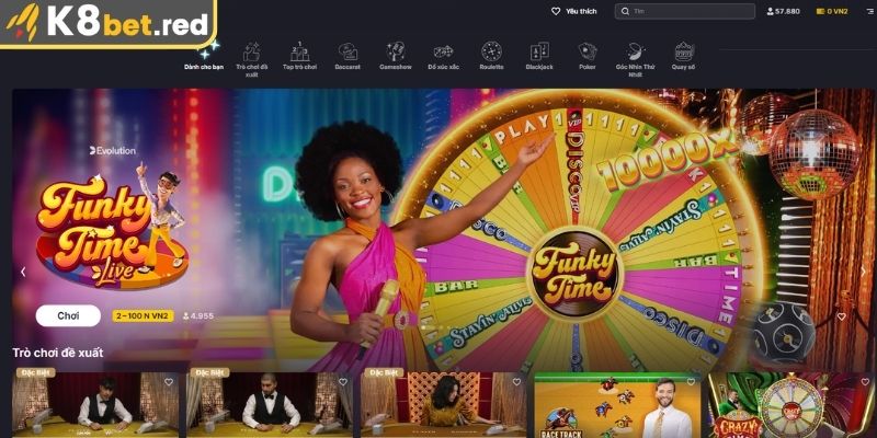 Sảnh Evolution – Biểu Tượng Đẳng Cấp Của Trò Chơi Trực Tuyến 1 Khám phá sảnh Evolution K8Bet